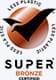 Image of the awarded Super Bronze Certification Logo