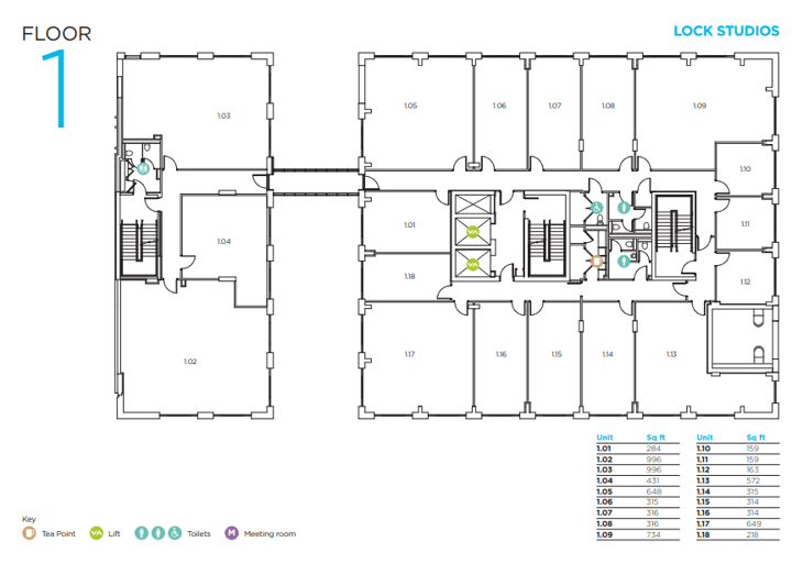 Image 25 of the Workspace - Lock Studios - 7 Corsican Square, E3 - Bow (Opening Apr 2020) office