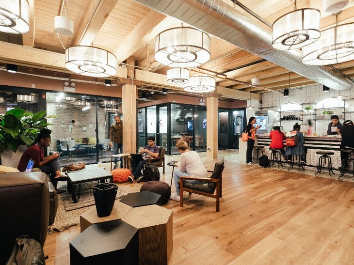 Image 8 of the wework - 205 Hudson Street - New York - NY office