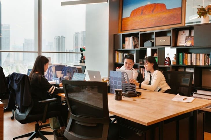 Image 7 of the wework - Internet Financial Center - 1 Danling Street - Haidian District - Beijing office