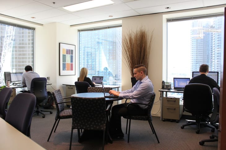 Image 17 of the The Rostie Group - WaterPark Place - Bay St - Toronto office